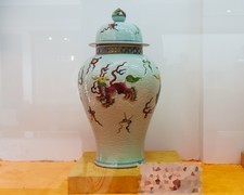 粤晖园里一些展品