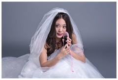 棚拍  .  婚纱人像