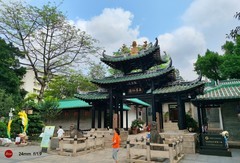 羊城五仙古观。