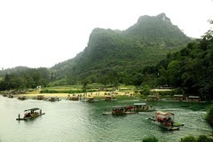 春节广西游--德天瀑布之一