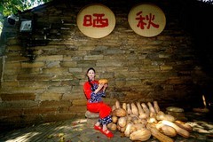 环境人像---大余湾的村姑！