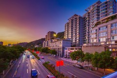 兰州黄河两岸街景