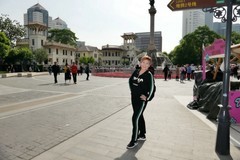 环境人像---北京旅游中的佳丽！