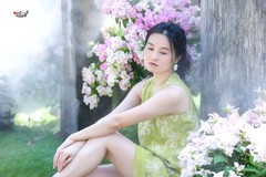 【晴雾伴角梅】---沛阳