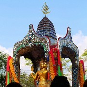 1366【不老松：纪实摄影】《异国风情录》三国演义：新、马、泰游记！ (2)泰国皇家寺！