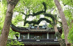 1791【不老松：纪实摄影】〖山河锦绣、詩画江南〗奉化溪口蒋宋故居中宋美龄的字画！