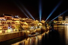 洪江古商城：【15】夜游古商城