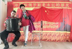 1553【2015中国优导张松摄影集】(10)畅游俄罗斯-在欢快的圣彼得堡涅瓦河游船上！