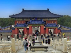 北京天坛古迹剪影