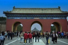 北京天坛古迹剪影