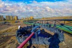 新疆黑油山风景 2