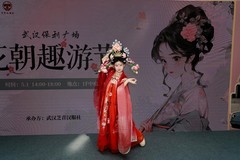 室内环境人像-----一次汉服表游活动！