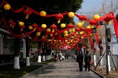 武汉映像----汉阳江滩的灯会展！