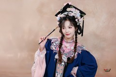 【云肩戴花帽·笔墨敬青春】---星星