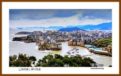 山顶俯瞰小渔村奇达—2022南行慢游（福建171）福州市连江县