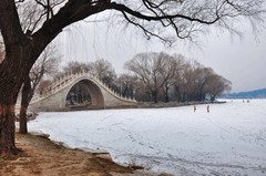 颐和园雪景
