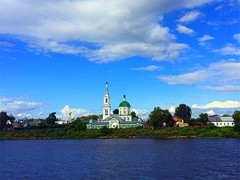 1565【2015中国优导张松摄影集】畅游俄罗斯：（22）愉悦的游览伏尔加河，一路风光无限