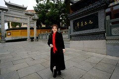 环境人像----休闲在宝通寺！