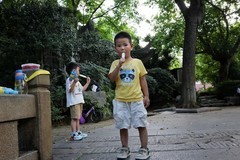 长沙古井打水人--白沙井【抓拍】