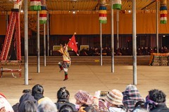 四川--阿坝县莫郎节【6】去参加活动的信众