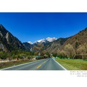 九寨沟到黄龙的路上