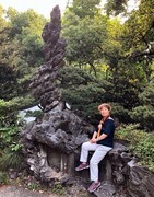 1845【不老松：纪实摄影】〖山河锦绣、詩画江南〗杭州西湖：曲苑风荷内有江南三大名石