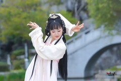 【冬日古风美女】---牧原