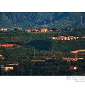 斜阳 · 遥望秦岭鸡峰山