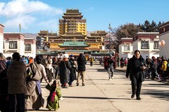 四川--阿坝县莫郎节【12】各莫寺
