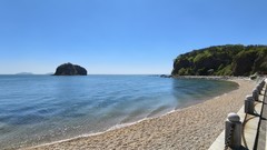 立 夏 的 棒 棰 岛 国 宾 馆 和 迎 宾 路