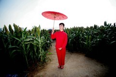 环境人像----高粱地的村姑！