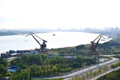 秋日骑行辽东湾鸭舌岛