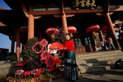 环境人像---黄鹤楼贺岁！