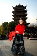 环境人像---黄鹤楼贺岁！