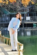 【视觉光影】红 叶 谷 人 像（10）