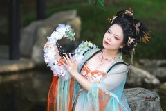 【花溪畔·仙袂轻扬】---莉莉