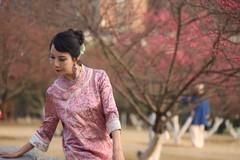 沙湾公园梅园拍人物--6