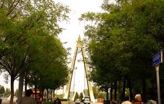 1601【不老松：纪实摄影】 大运河畔：河北沧州黄河路至海河路段！(01)运河两岸的休闲