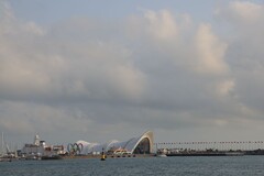 五四广场与奥帆中心