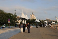 五四广场与奥帆中心