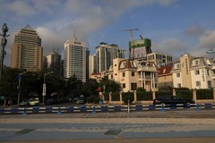 五四广场与奥帆中心