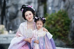 【古风母女俩】---芸妮、宝宝