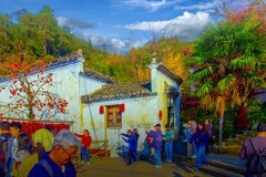 请假贴 （婺源篁岭风景 17）