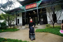 环境人像---休闲在古琴台！