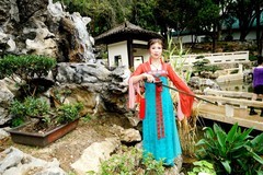 环境人像---休闲在古琴台！