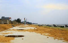 980【不老松：二游海南记实】长島兰湾西侧龙豪村防潮堤！