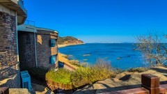 立 冬 后 的 棒 棰 岛 国 宾 馆 景 区