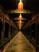 颐和夜景--大红灯笼高高挂！