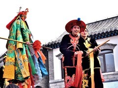 【视觉光影】民俗表演—踩高跷 （2）