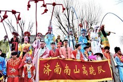 【视觉光影】民俗表演—踩高跷 （2）
